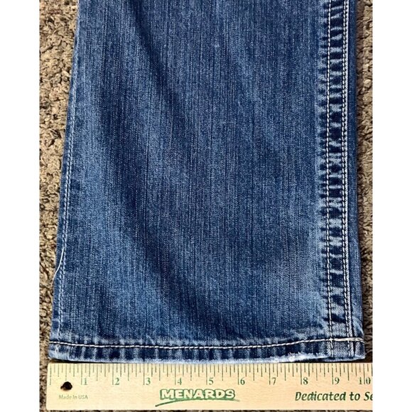BKE Seth Jeans Mens 36XL Used Blue Denim Straight Leg Cotton - Picture 12 of 15